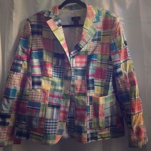 Patchwork blazer